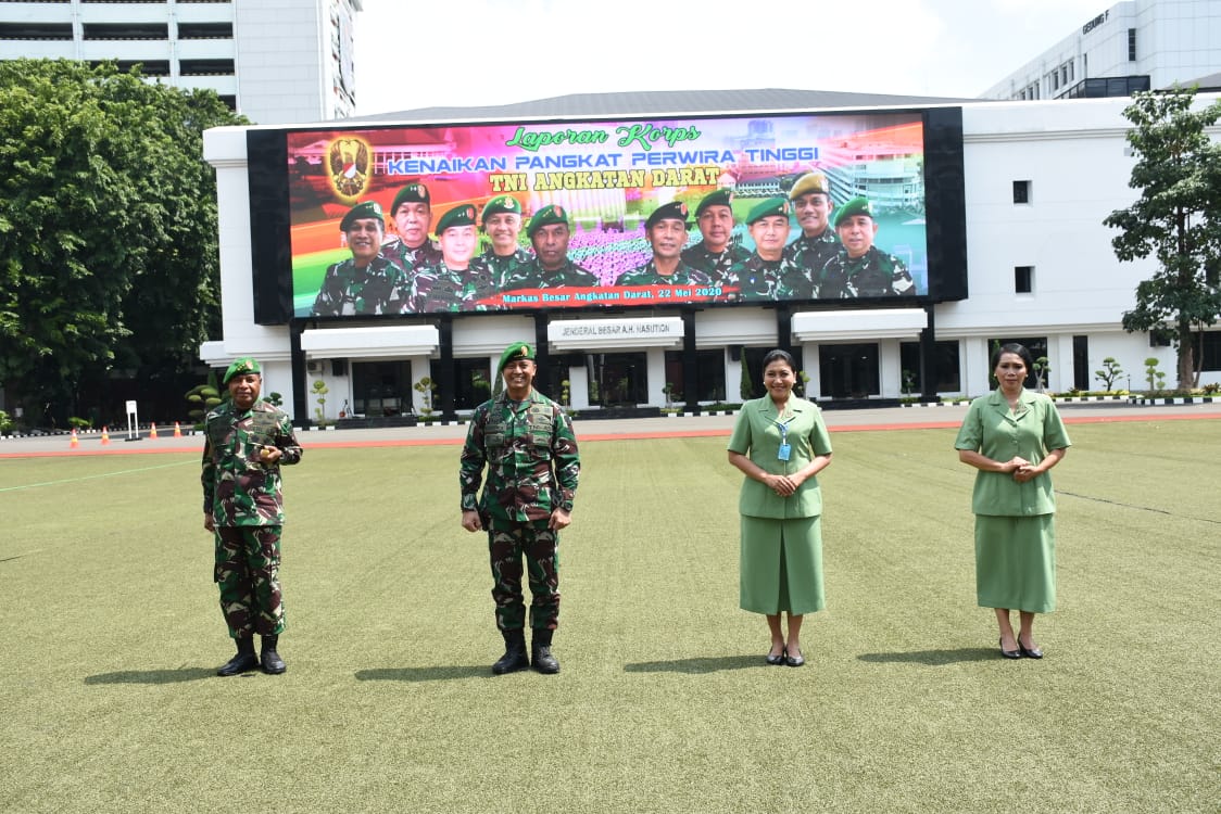 Putra Asli Papua Pertama, Jadi Letjen