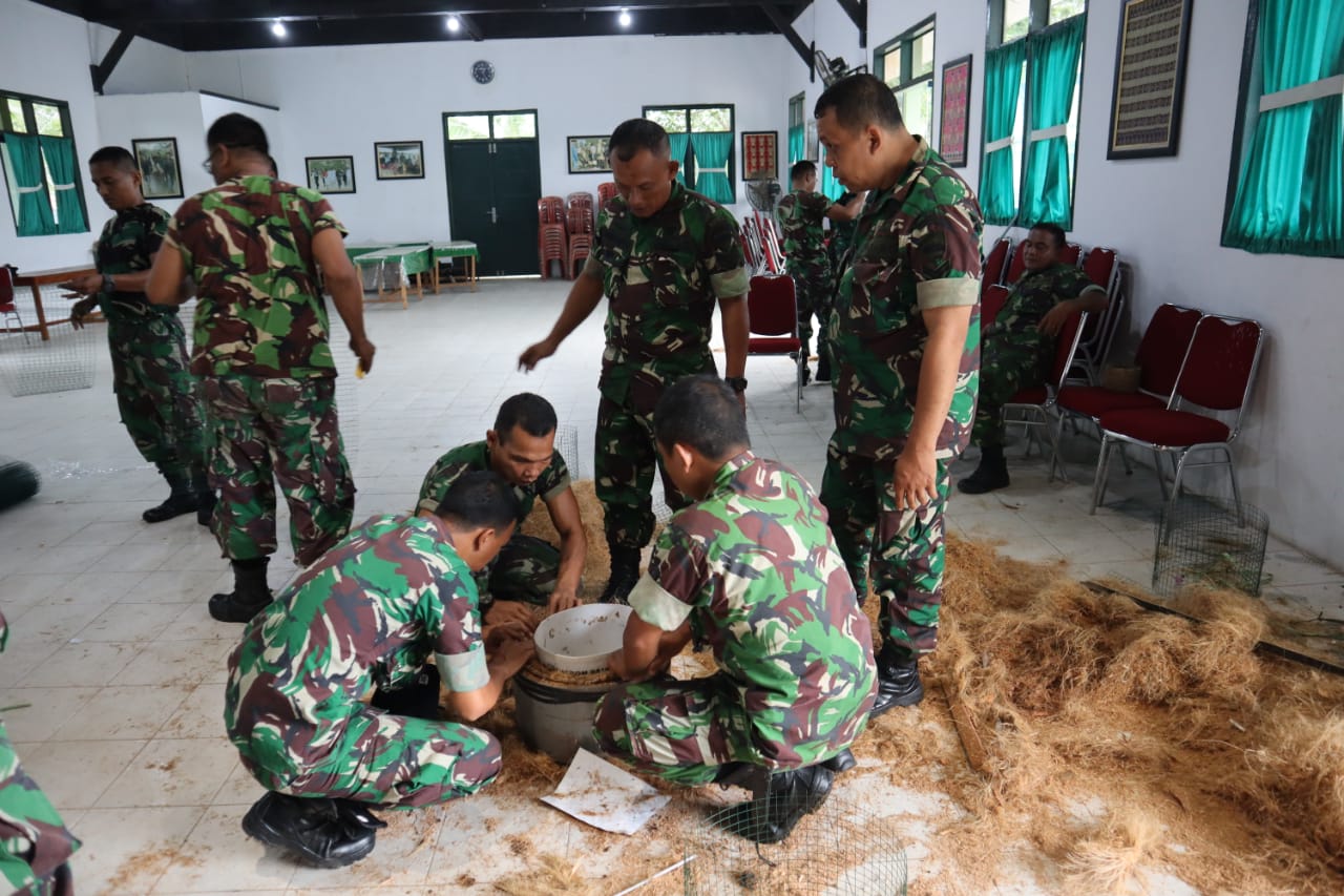 Dandim 0314 Inhil Sebut Sabut Kelapa Banyak Berikan Manfaat yang Bernilai Ekonomi