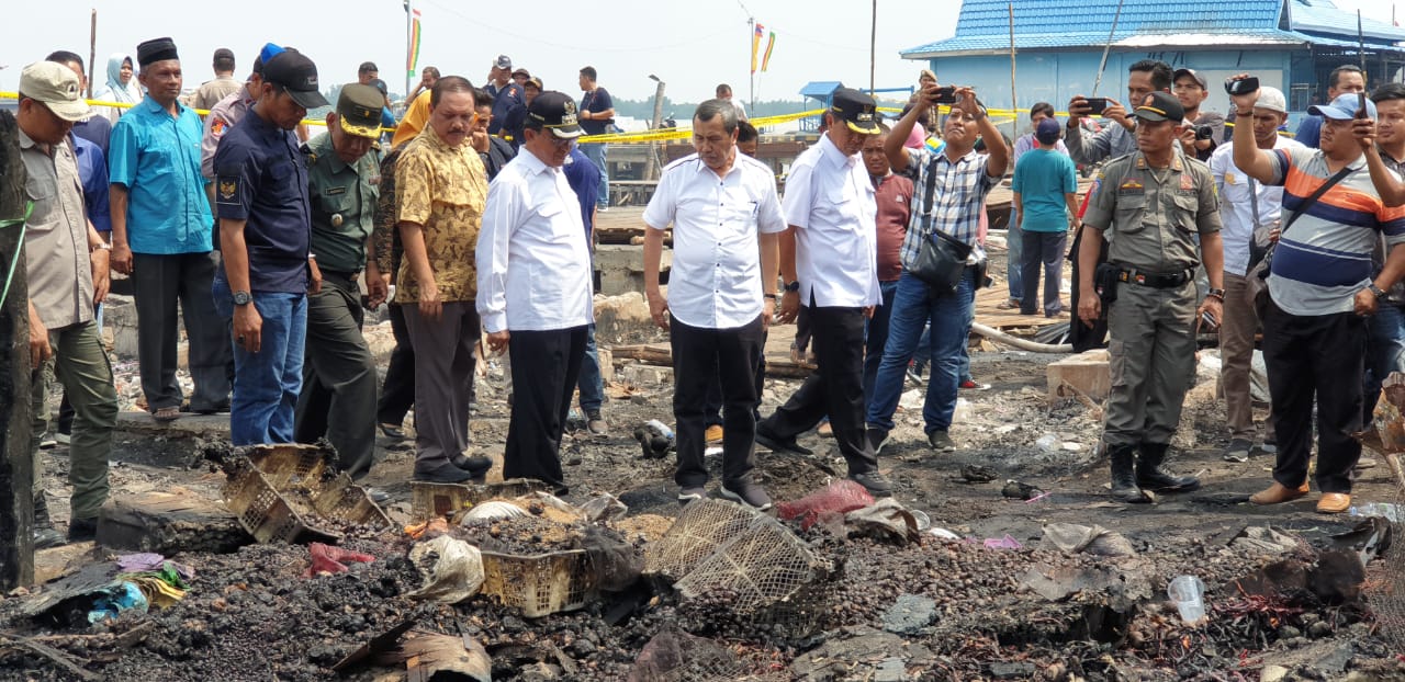 Gubri Syamsuar Turun Langsung ke Lokasi Kebakaran