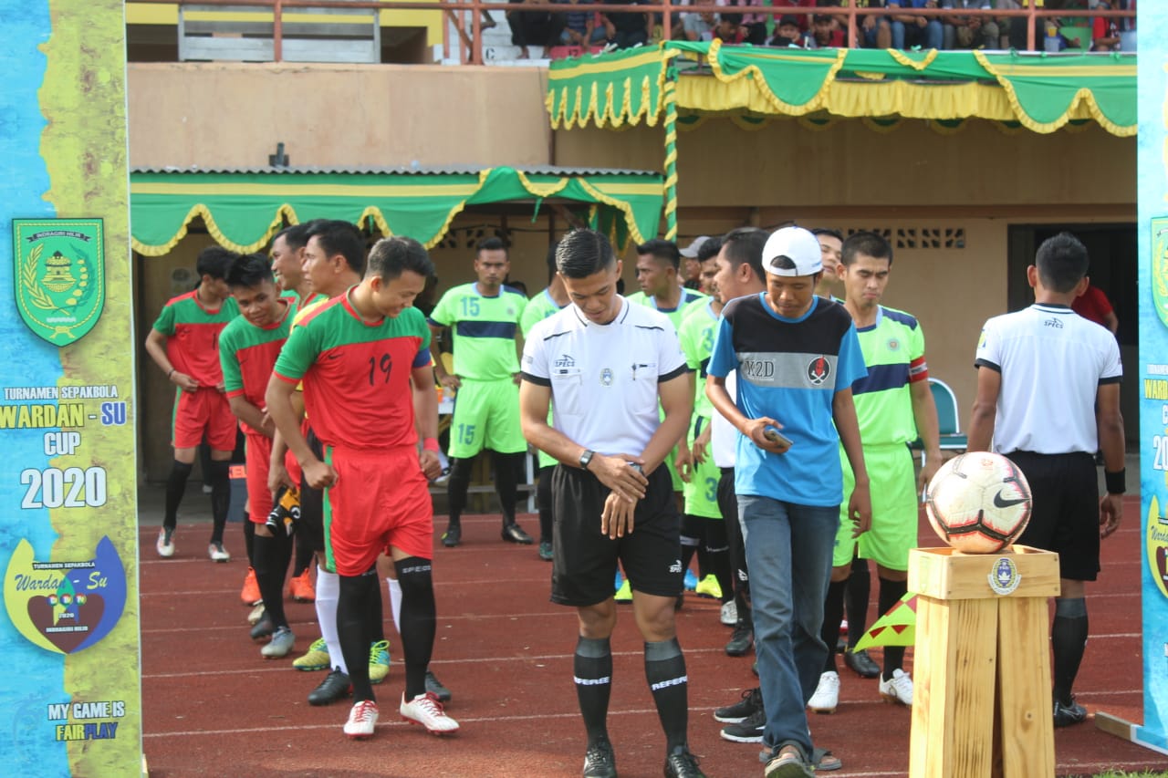 Meskipun PS Kodim Kalah, Dandim 0314 Inhil Sebut Merasa Salut Kepada kedua Kesebelasan