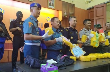 Dua Pelaku Pembawa 27 Kg Shabu dan 20 Ribu Butir Ekstasi Diamankan