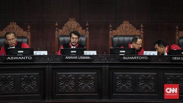 Hakim MK Susun Pendapat Hukum untuk Memutuskan Sengketa Pilpres