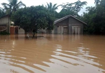 Sejumlah Wilayah di Inhu Kembali Terendam Banjir