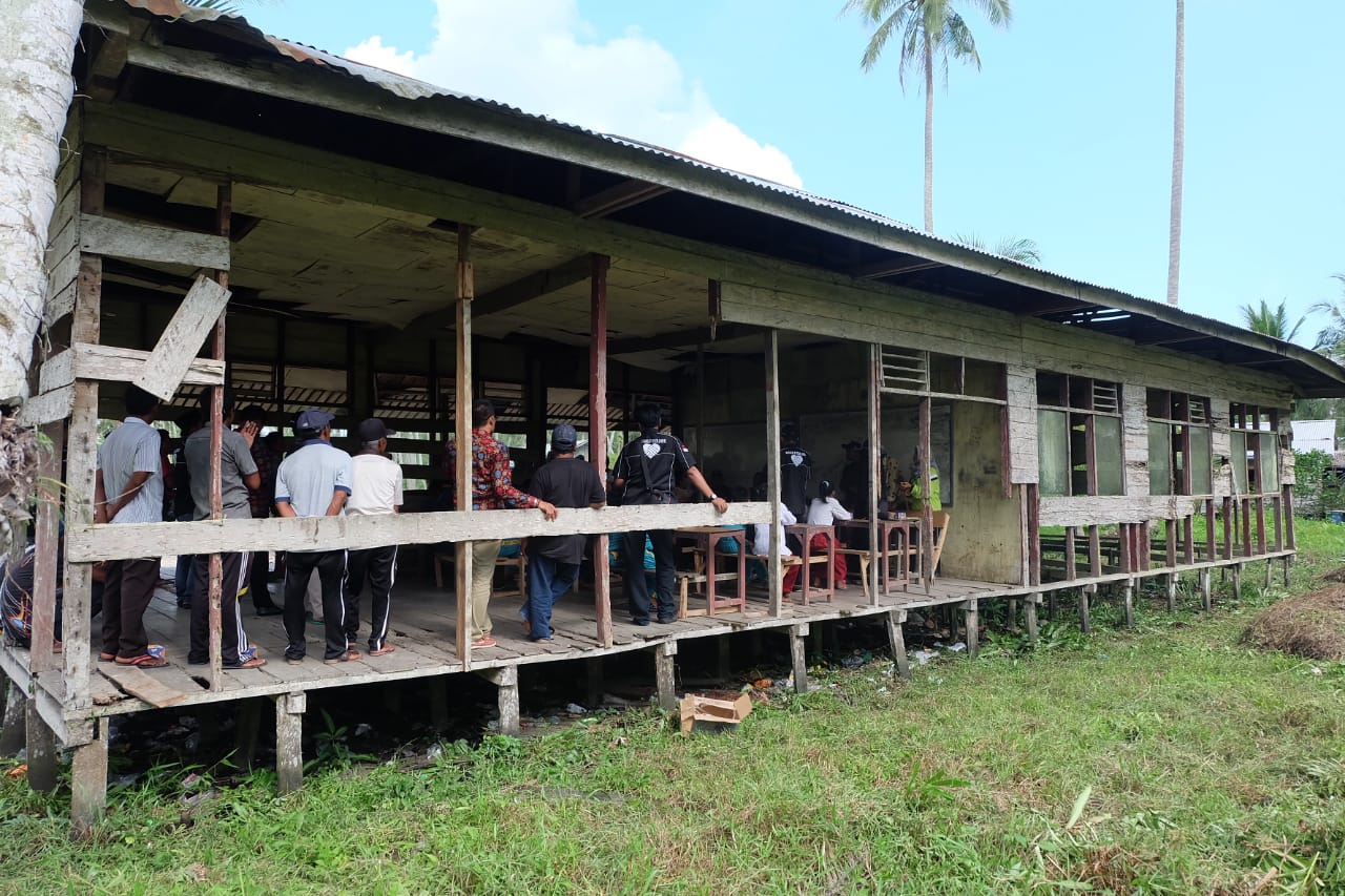 Potret Pilu Sekolah SDN Pembantu 003 Tanjung Lajau