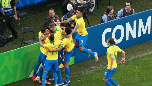 Hasil Copa America: Brasil ke Perempatfinal