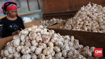 Harga Bawang Naik Rp550 per Kg