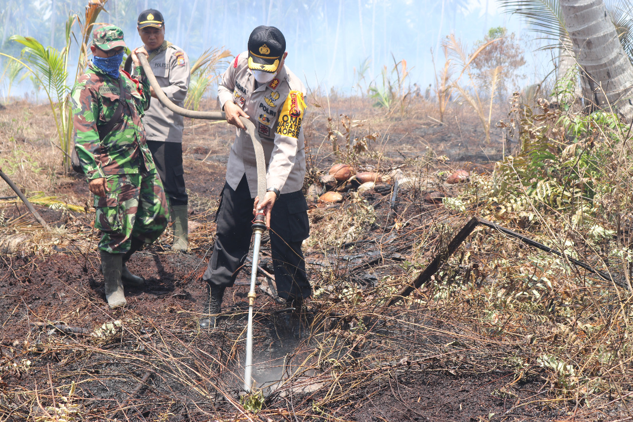 Jajaran Polda Riau Komit Cegah dan Tangani Karhutla 2020