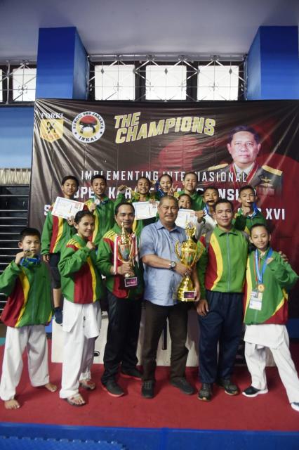 Wabup SU: TKC Inhil Patut di Banggakan Berhasil Membawa pulang 15 Emas Turnamen Karate Championship
