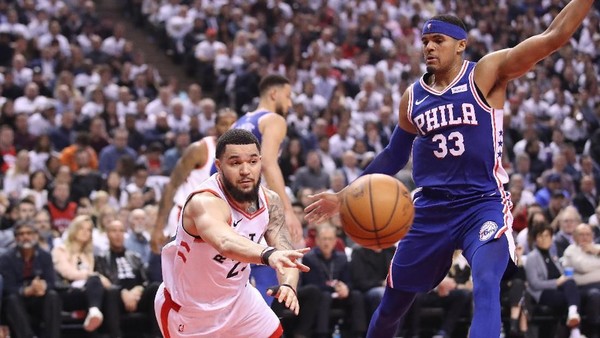 Sixers Curi Menang di Kandang Raptors, Samakan Kedudukan 1-1