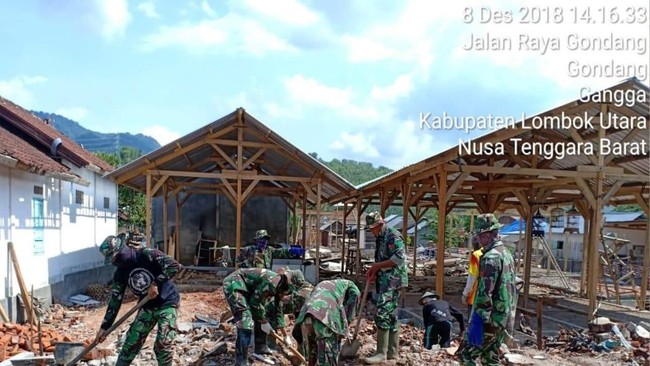 Wakil Presiden JK Janji Pembangunan Rumah Korban Gempa NTB Selesai Tahun Ini