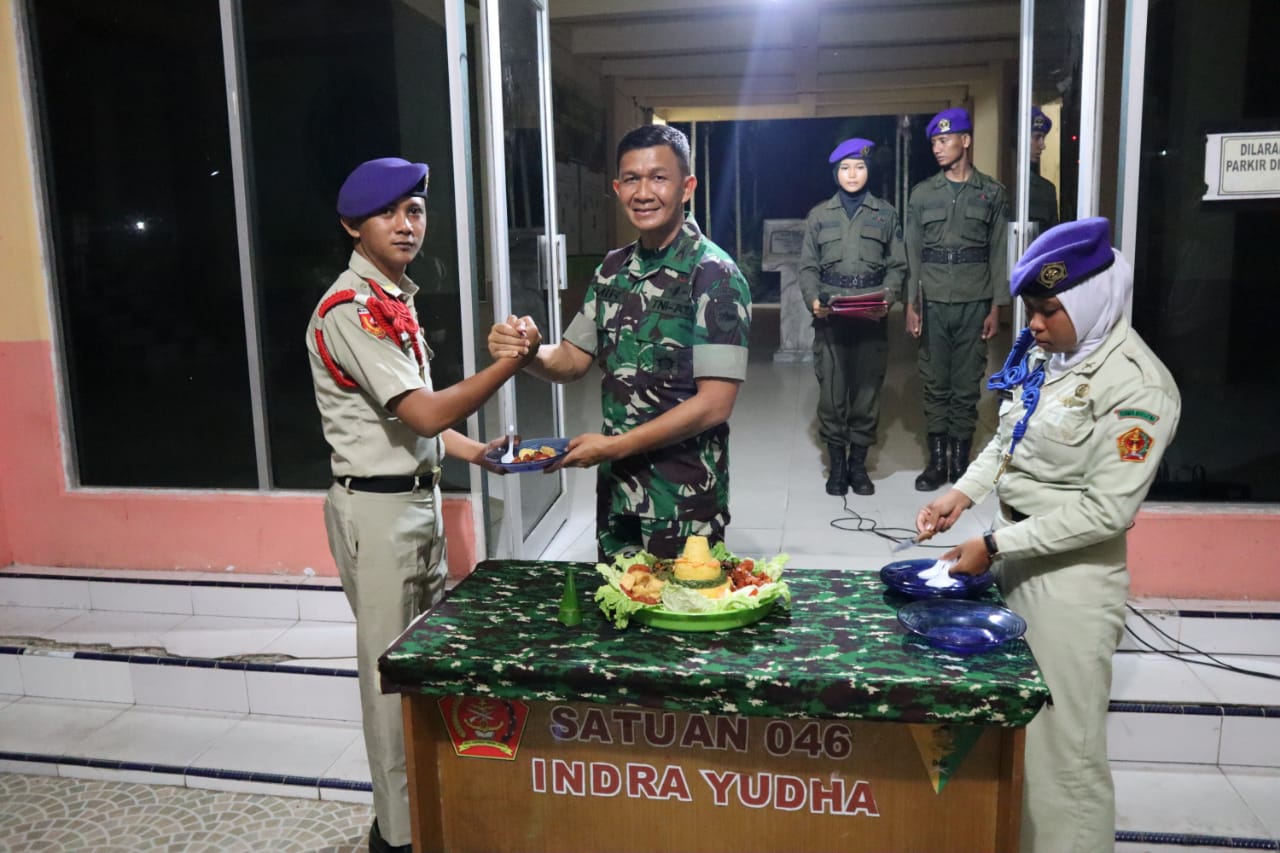 HUT Menwa 046 Indra Yudha Unisi ke- 5 di Hadiri Dandim Inhil Letkol Inf Imir Faishal