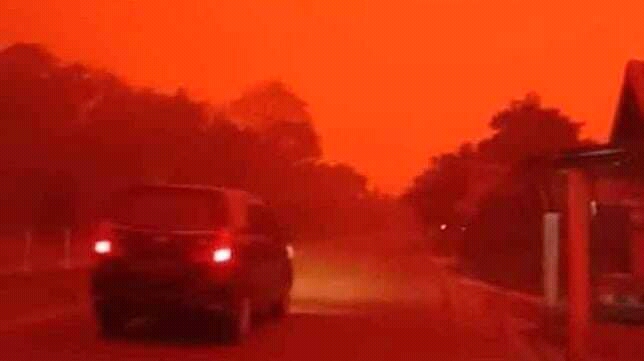 Fenomena Langit Merah di Jambi Disebabkan 'Hamburan Mie'