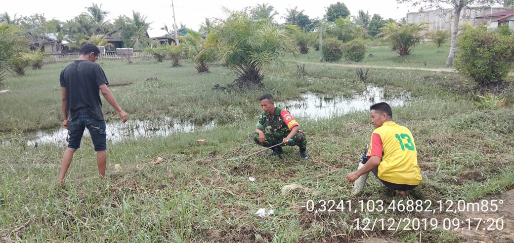 Koramil 04 Bersama Masyarakat Laksanakan Goro