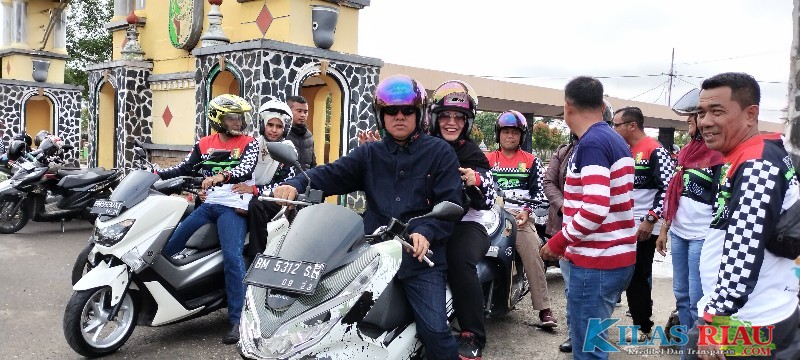 Safety Riding Sempena HUT Kuansing ke 23, Suhardiman: Mari Kita Rajut Silaturahmi Agar Terciptanya Kuansing Hebat, Ekonomi Kuat