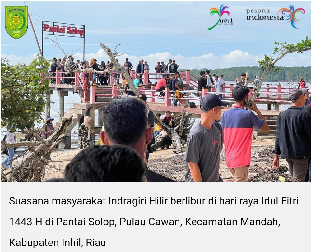 Memanfatkan Waktu Libur Lebaran Bersama Keluarga di Pantai Solop