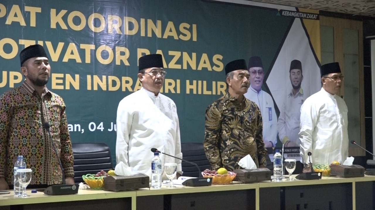 Bupati Wardan Membuka Rakor Da'i Motivator Baznas Se - Kabupaten Inhil