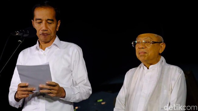 Ketum KIK-Erick Thohir Dampingi Jokowi-Ma'ruf Saat Penetapan Presiden Terpilih