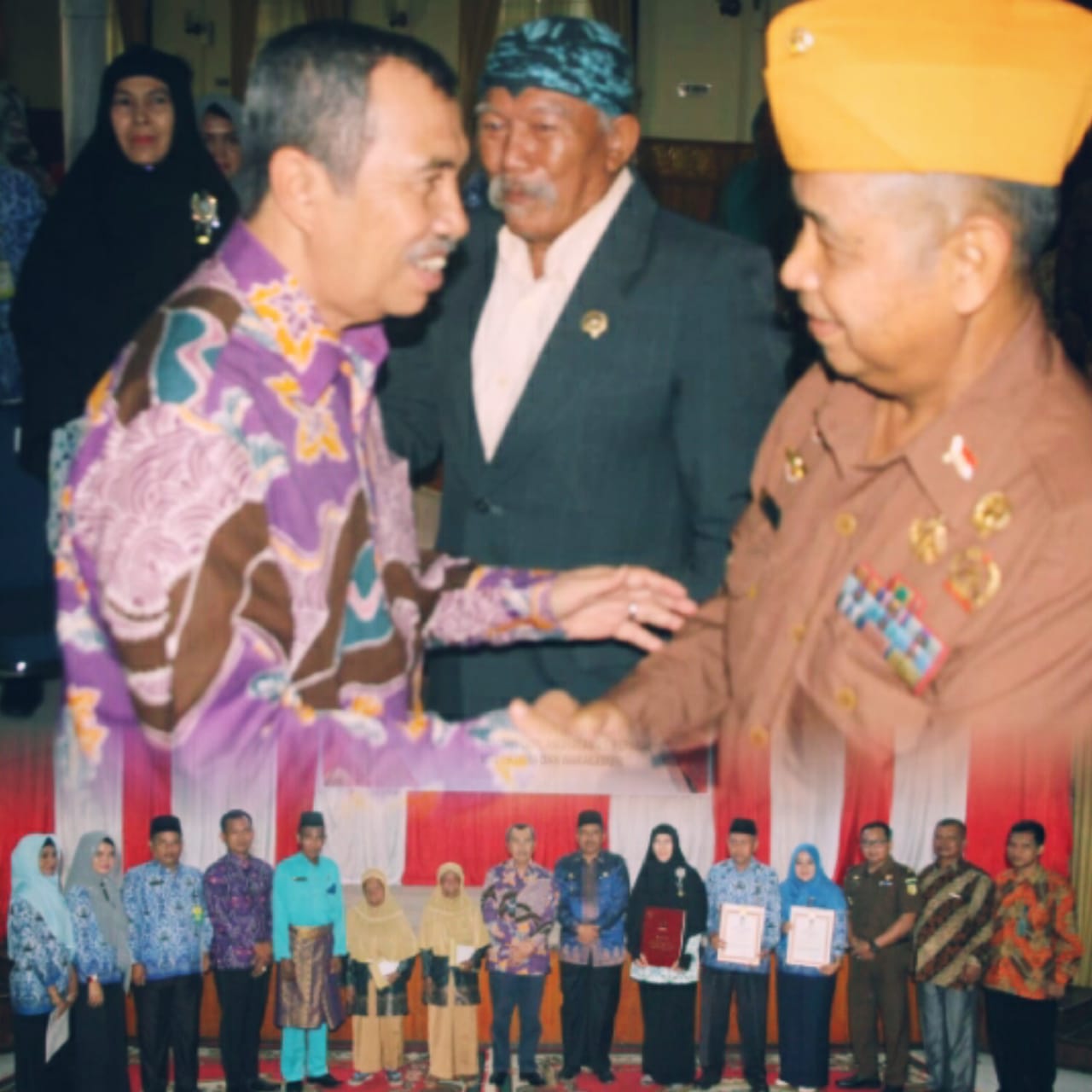 Bupati H.Syamsuar Hadiri temu ramah dengan veteran