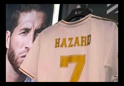 Hazard Bakal Pakai Nomor Ronaldo di Madrid