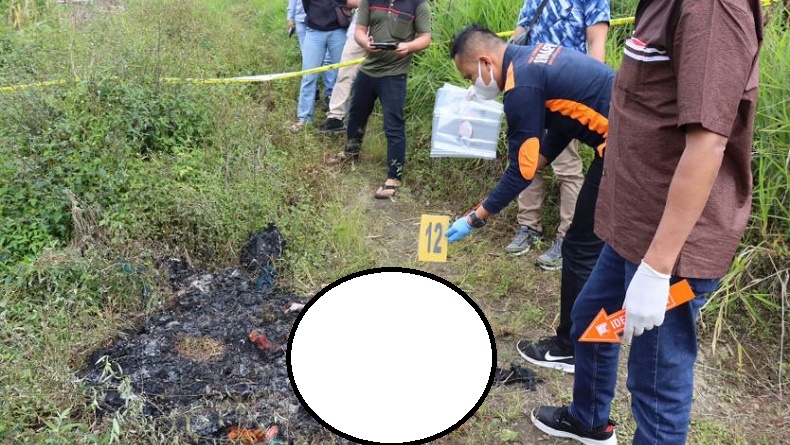 Seorang Suami Tega Mulasi Istri Hingga Membakar Tubuhnya, Bikin Geger Warga Humbahas