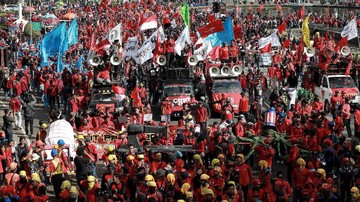 Sekitar 150 Ribu Buruh Bersatu Siapkan Aksi Massal Tolak Kenaikan Iuran BPJS