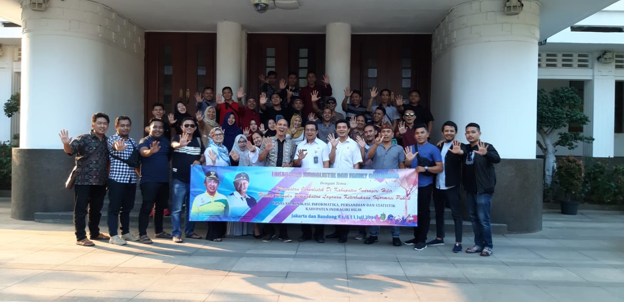 Family Gathering Kunjungi Diskominfo Kota Bandung, Trio Beni: Penting Guna Membentuk SDM Lokal Berwa