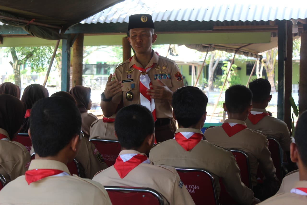 Dandim Inhil Jalin Silaturahmi Bersama Pramuka Saka Wira Kartika