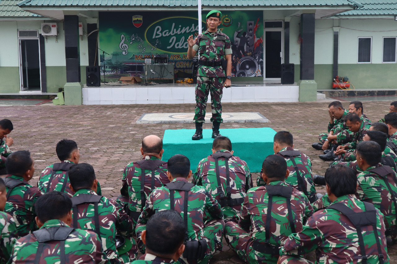 Dandim 0314 Inhil Jadi Irup dan Bacakan Amanat Panglima TNI