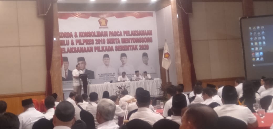 Gelar Rakorda dan Konsolidasi, Eddy Tanjung: Alhamdulillah Pemilu 2019 Kita Mengalami Peningkatan