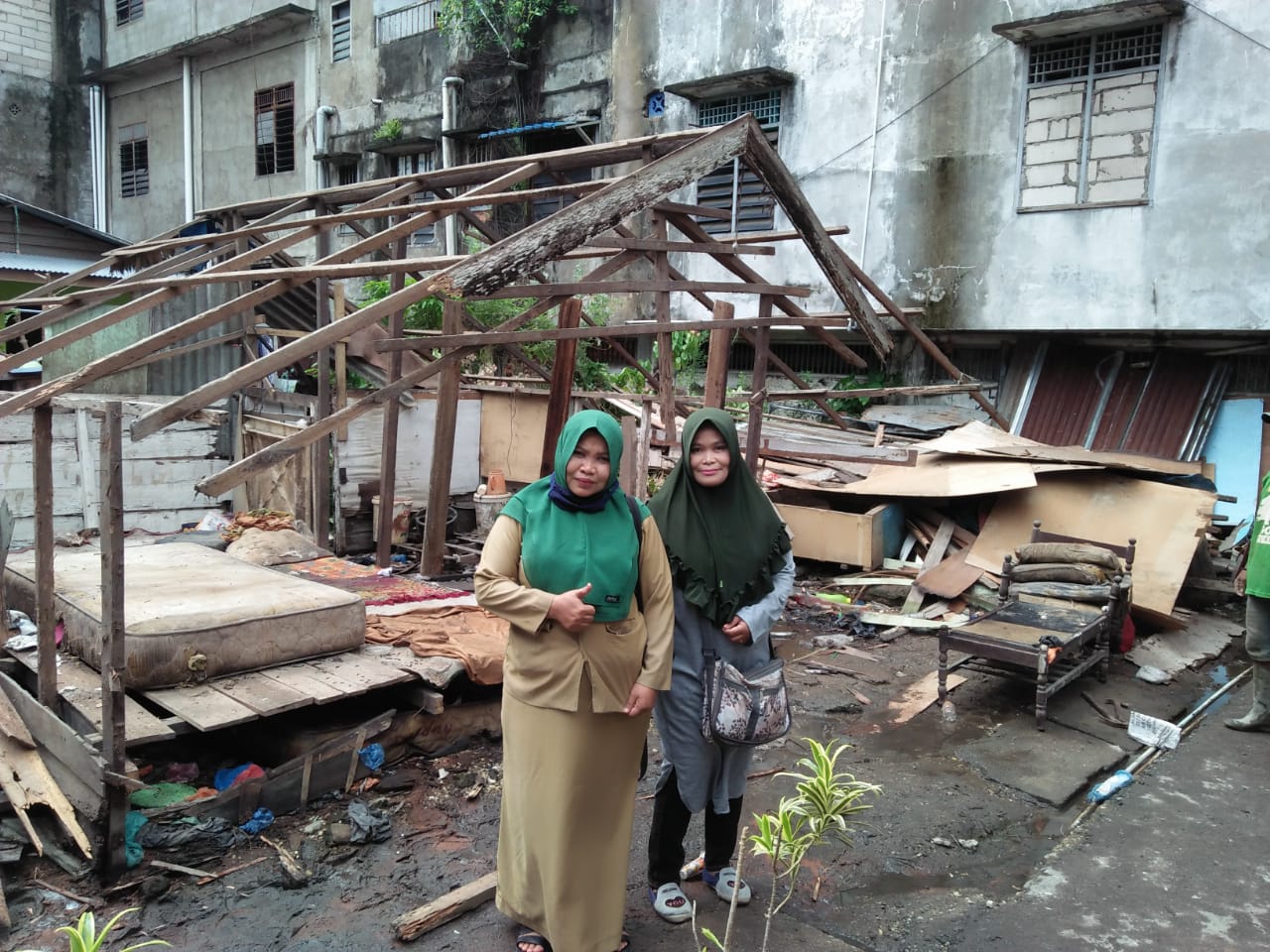 Donasi Terkumpul, Rumah Kakek Al Kamah Sedang Dikerjakan