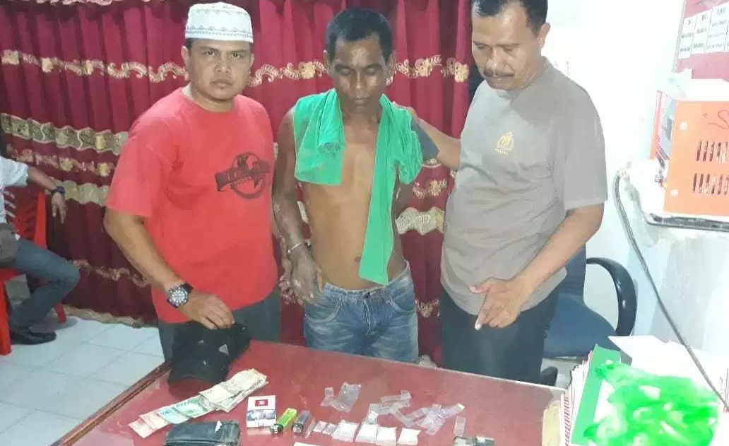 Berusaha Kabur Kedalam Hutan, Bandar Shabu Berhasil di Ringkus