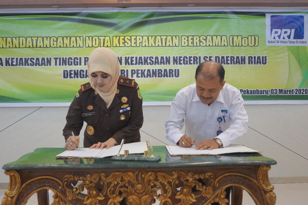 Penanda Tangan Mou Ini di Harapkan Mampu Jadi Sarana Menciptakan Public Trust untuk Institusi