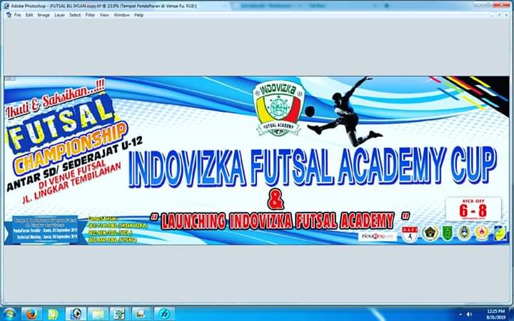 Jaring Pemain Futsal Usia Dini, Indovizka Futsal Academy Tembilahan Gelar Launching dan Kejuaraan IF