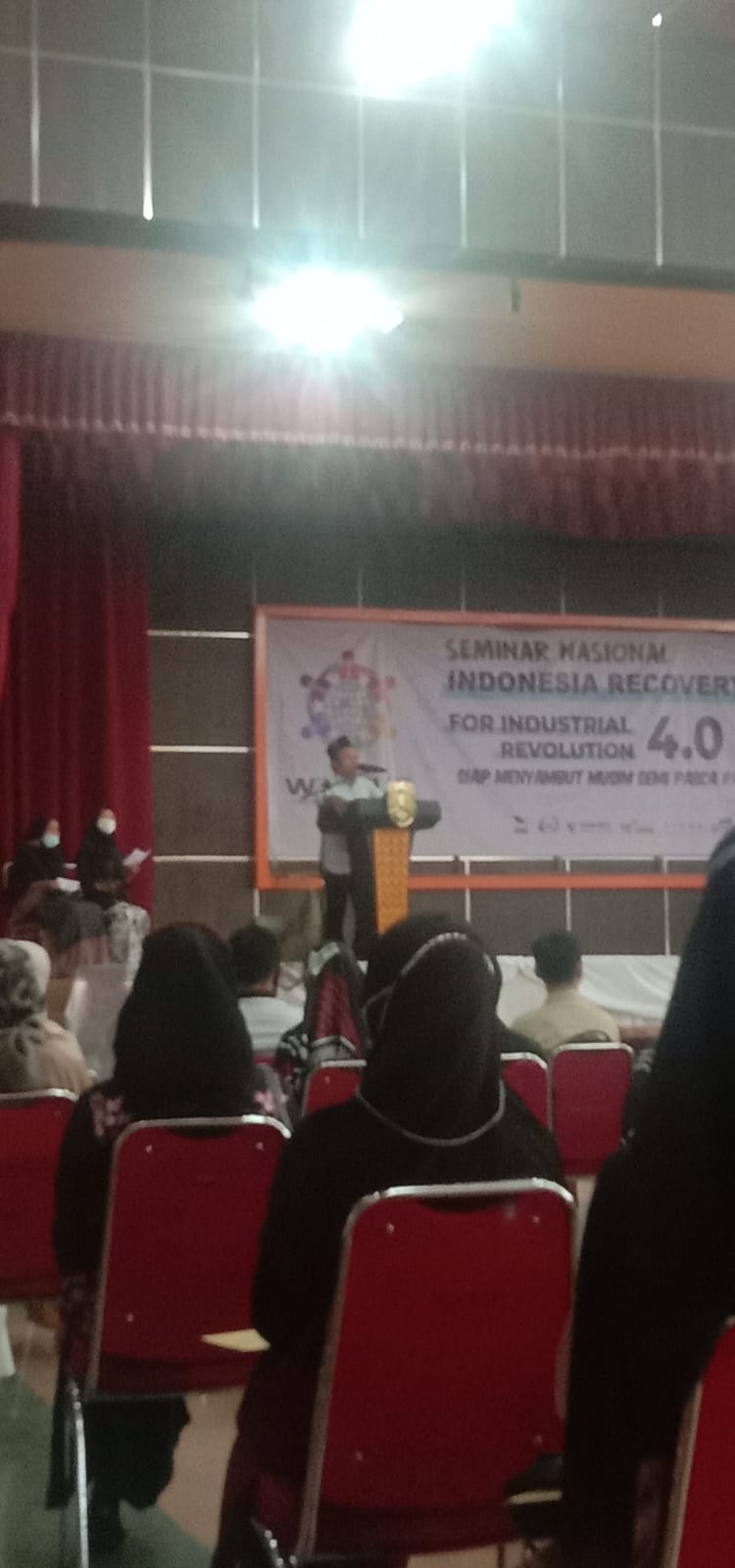 DPD WIMNUS Laksanakan Seminar Nasional Indonesia Recovery, Jubir Tim Satgas Covid 19 Tri Beni: Tidak Pernah Ada Surat Izin