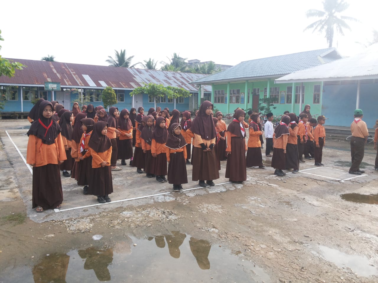 Pramuka Reteh Sukses Laksanakan Latihan Gabungan Siaga