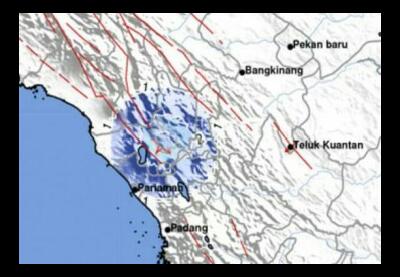 Getarkan Gempa Pasaman Barat Magnitudo 4.4