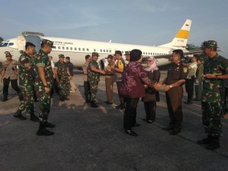 Kabut Asap, Panglima TNI, Kapolri dan Menteri LHK Turun ke Riau Tangani Kabut Asap