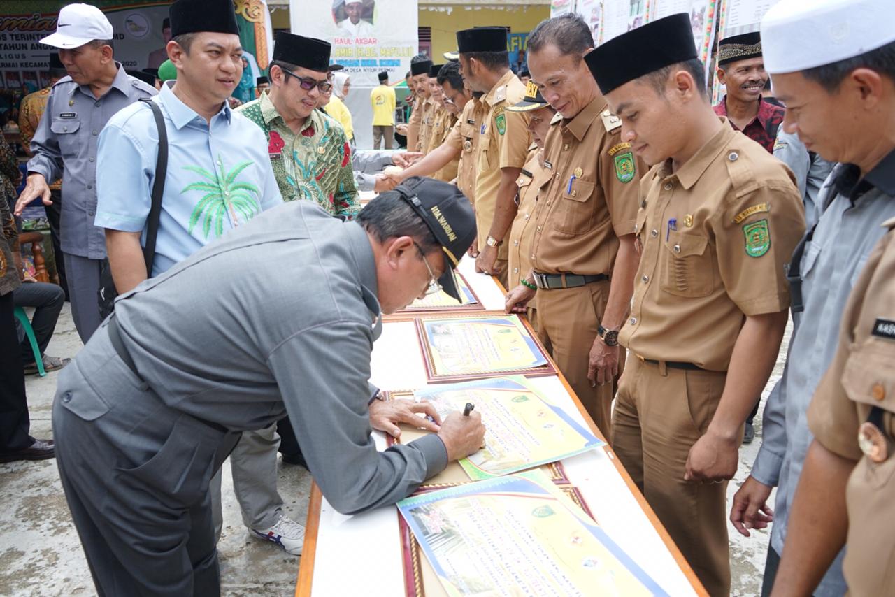 Resmikan Gebyar DMIJ Plus Terintegrasi, Bupati HM.Wardan Sampaikan Bahaya Karlahut