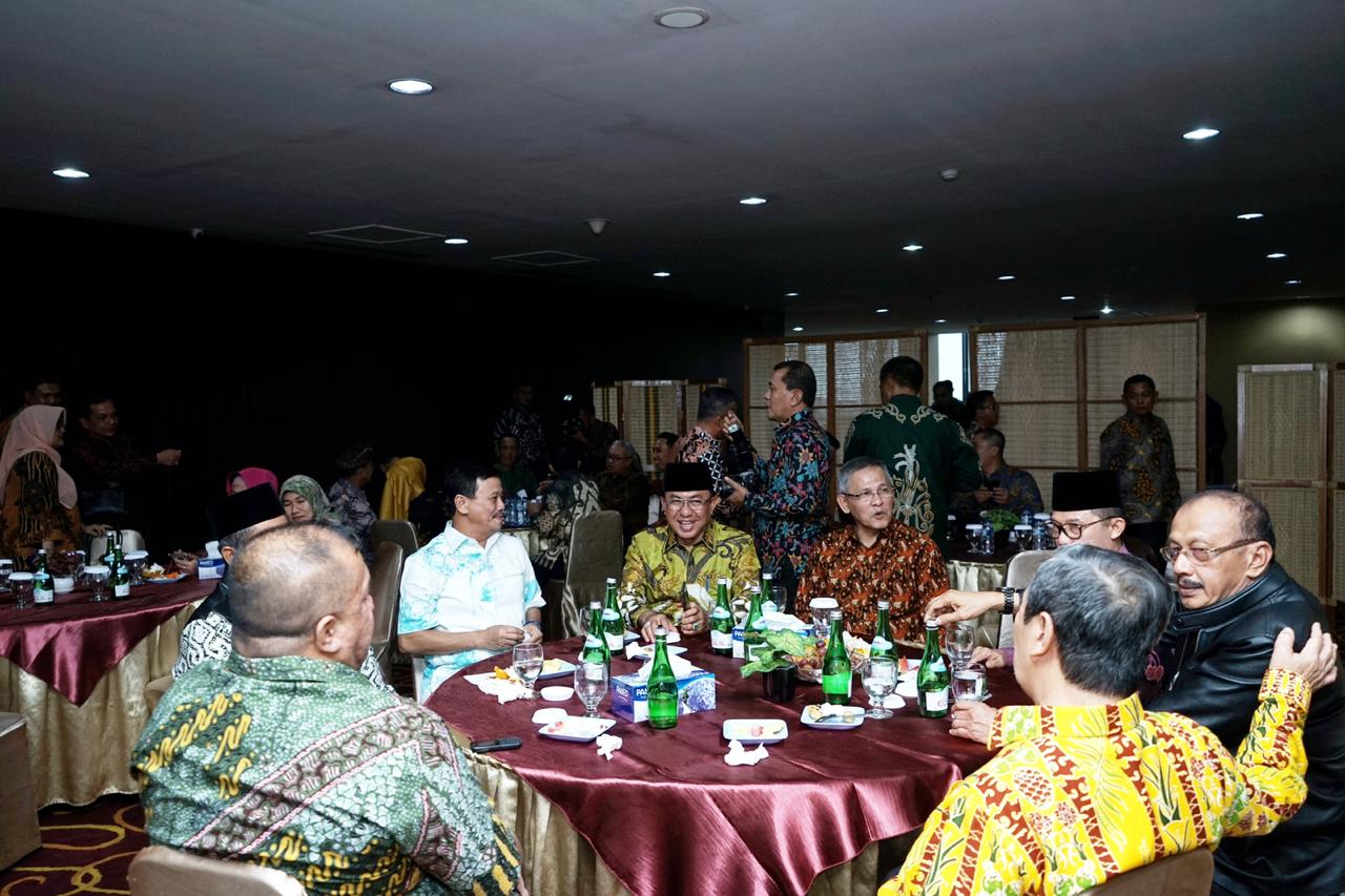 Bupati Inhil HM Wardan Mengikuti RUPS-LB Bank Riaukepri Tahun 2020