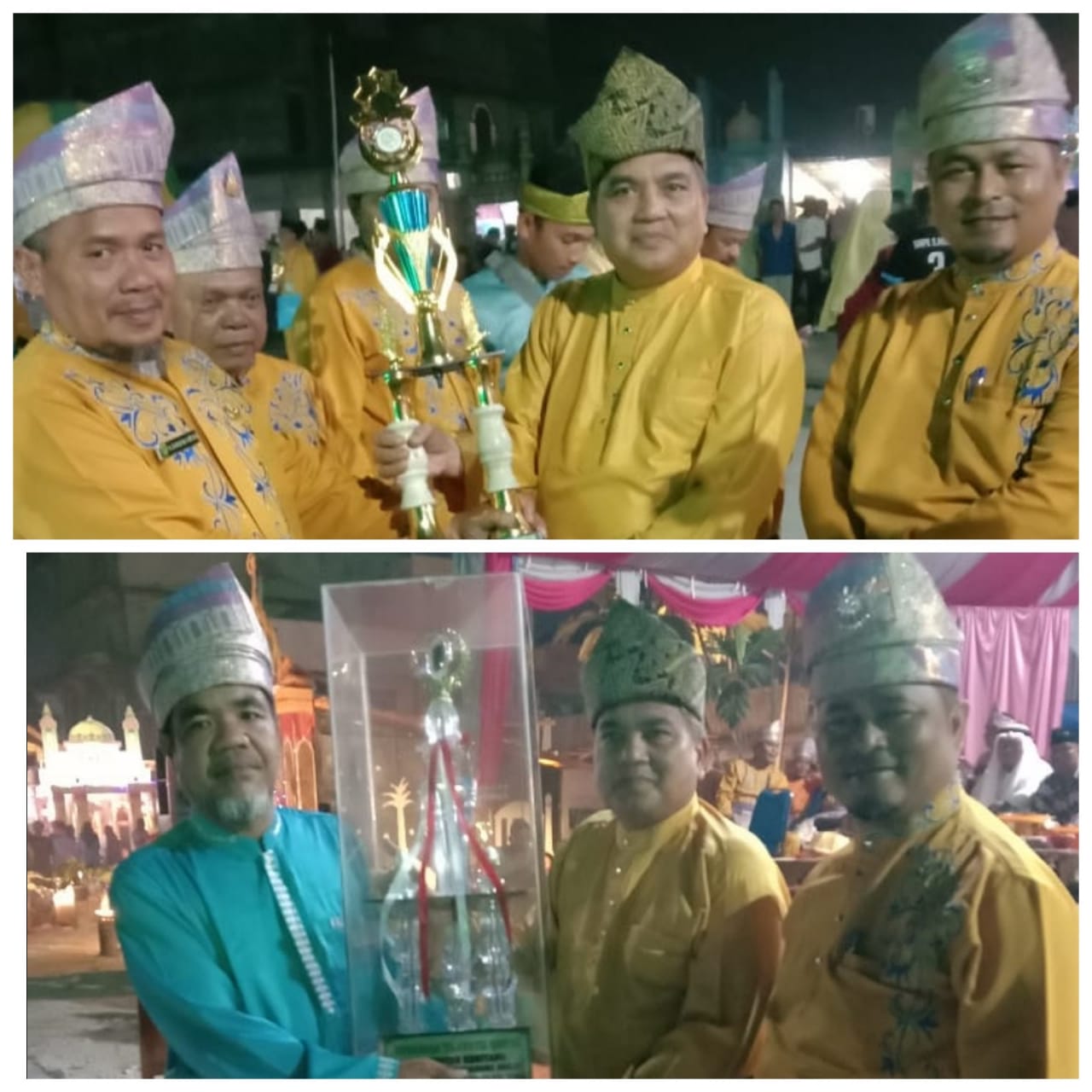 Kadisdukcapil Inhil Resmi Menutup MTQ Ke-29 Kecamatan Keritang dan Serahkan Piala Juara Umum