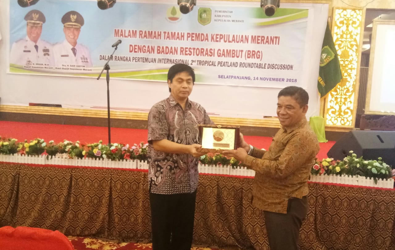 BRG RI Sebut Meranti Daerah Paling Cocok Untuk Penelitian Gambut