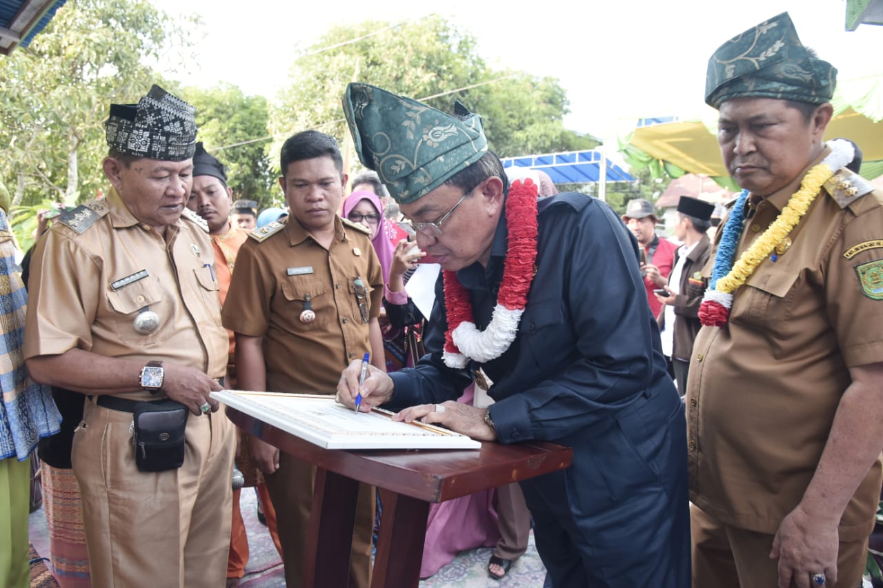 Rumah Tahfidz Ar-Rasyid Sungai Guntung di Resmikan Bupati HM.Wardan