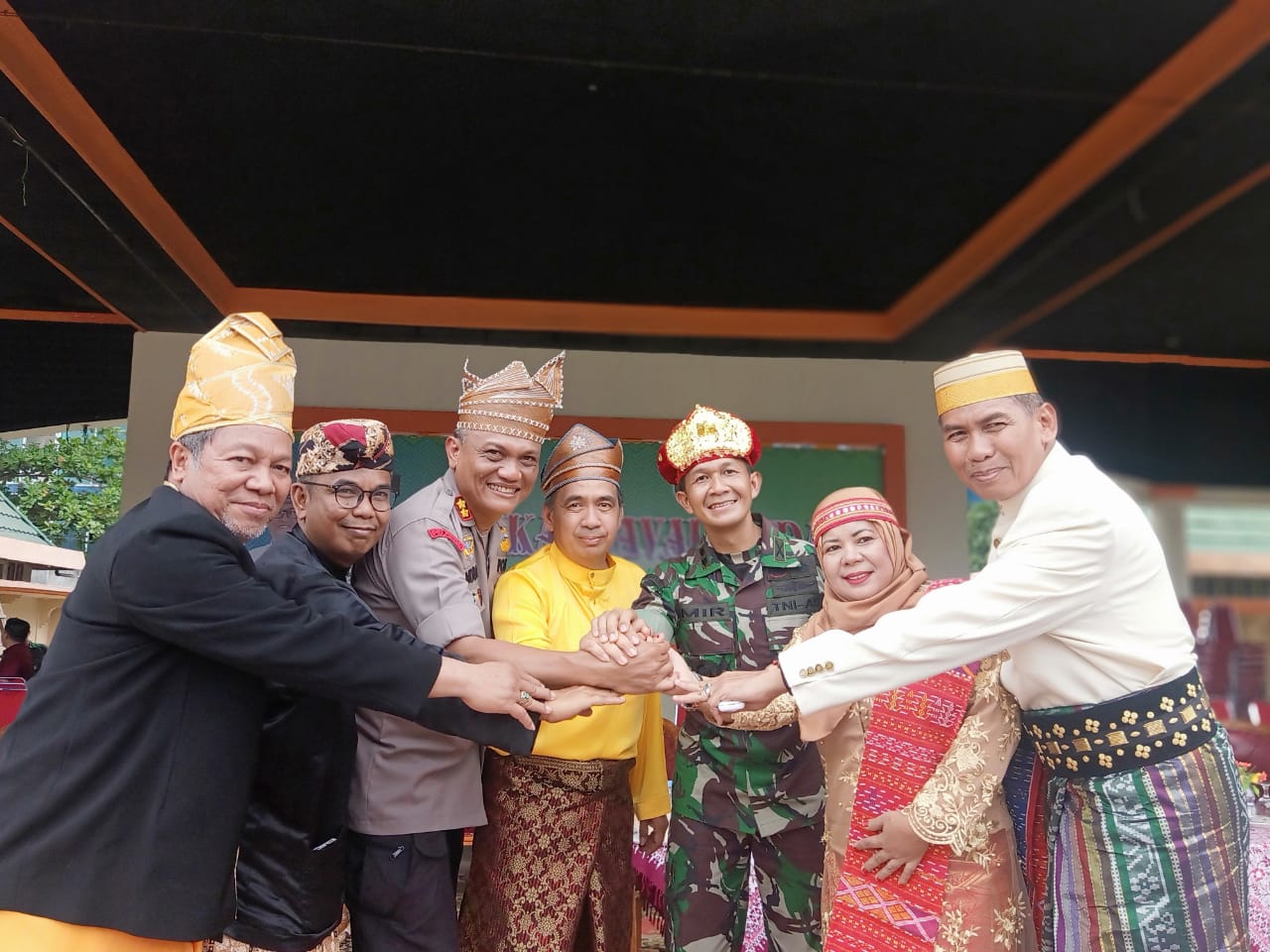 Damdi 0314 Inhil Letkol Inf Imir Faishal Iven festival Budaya Harus Dilestarikan