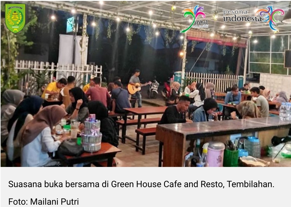 Cocok Untuk Bukber, Green House Cafe and resto Jadi Rekomendasi