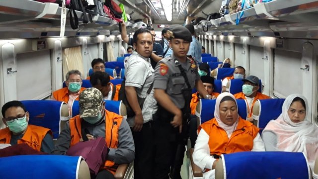 Rombongan Eks Anggota DPRD Kota Malang Diangkut KPK di Satu Gerbong KA