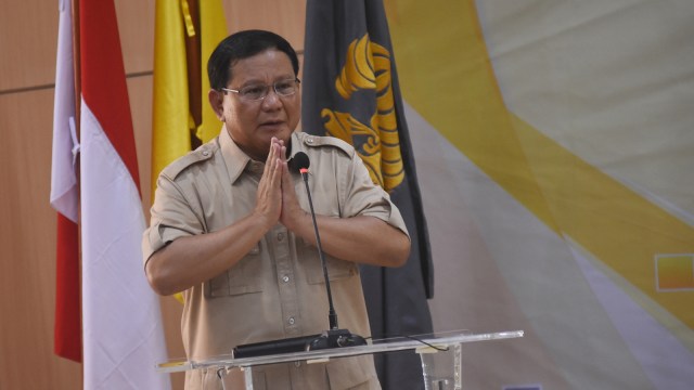 Prabowo di Depan Kader Gerindra: Kalau Kita Kalah, Indonesia Punah