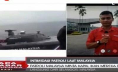 Patroli Malaysia Kejar Kapal KKP di Perairan Belawan