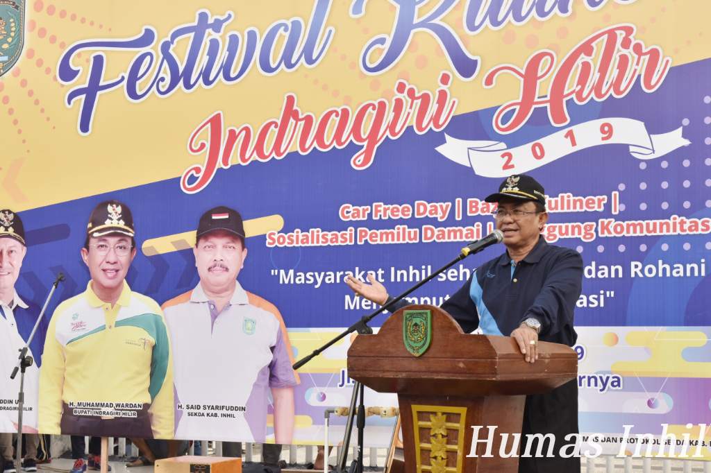 Festival Kuliner 2019 Di Sambut Baik Bupati Inhil