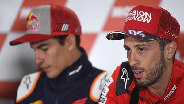 Dovizioso: Marquez Takkan Bisa Kabur Sendirian di MotoGP Argentina