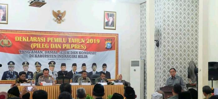 Bupati Inhil HM Wardan Apresiasi Kinerja Polres Inhil